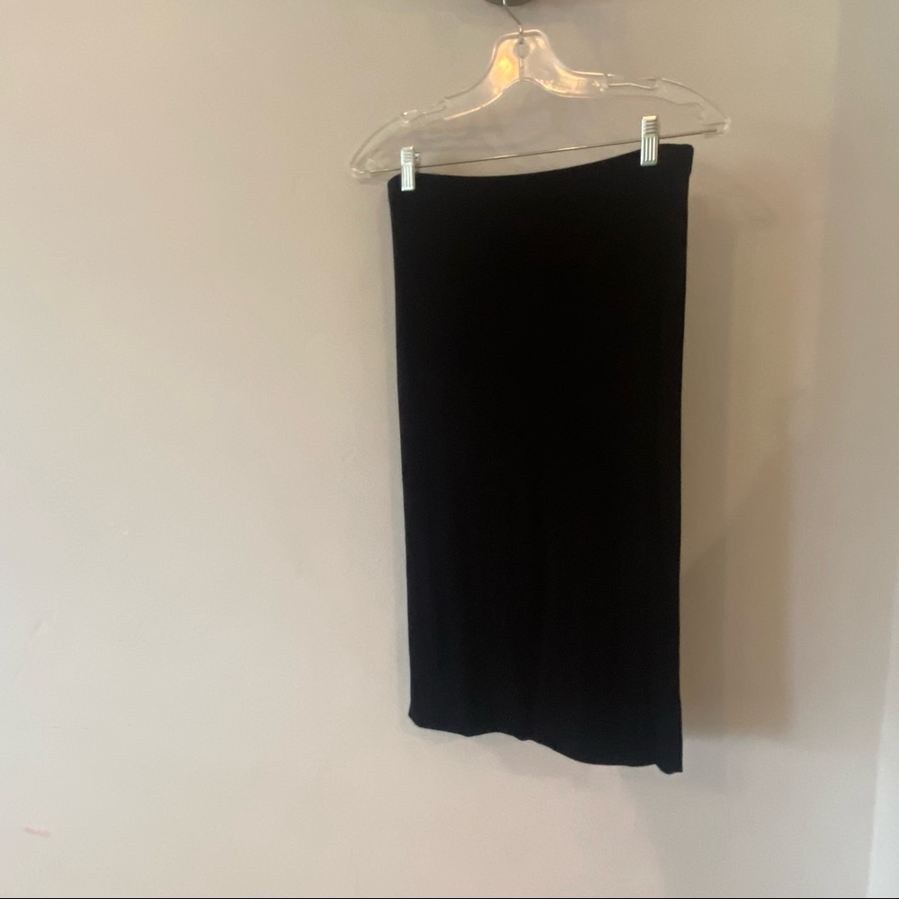 Top Shop Sz 8 Blk Tube Skirt Lined